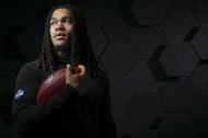 Jonathon Brooks during NFL Combine - Portraits - Source: Getty